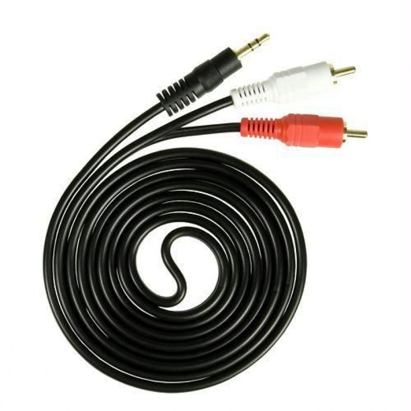  Extension Cord AV AUX Cable Audio cable 3.5mm to 2RCA 10 Meters