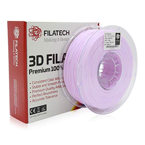 Filatech 3D printing PLA filament-1kg-Light Pink