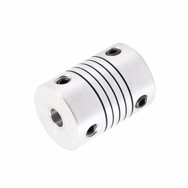 Flexible Couplings 5mm Shaft to 5mm screw D:19mm H:25mm