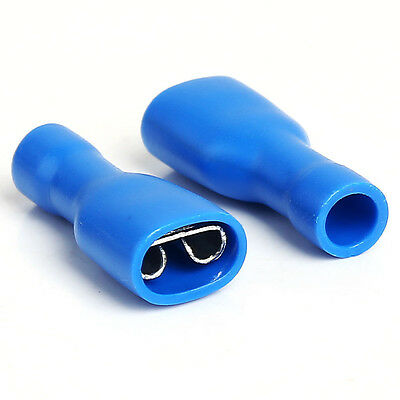 Fully Insulated Female Disconnector Blue Pack of 100