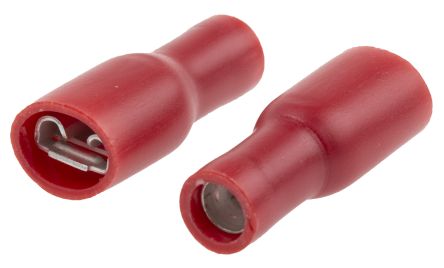 Fully Insulated Female Disconnector red Pack of 100