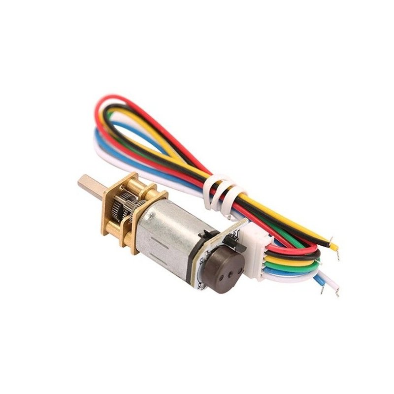 GA12-N20 12V 100RPM Micro DC Reducer Motor Encoder with Wire