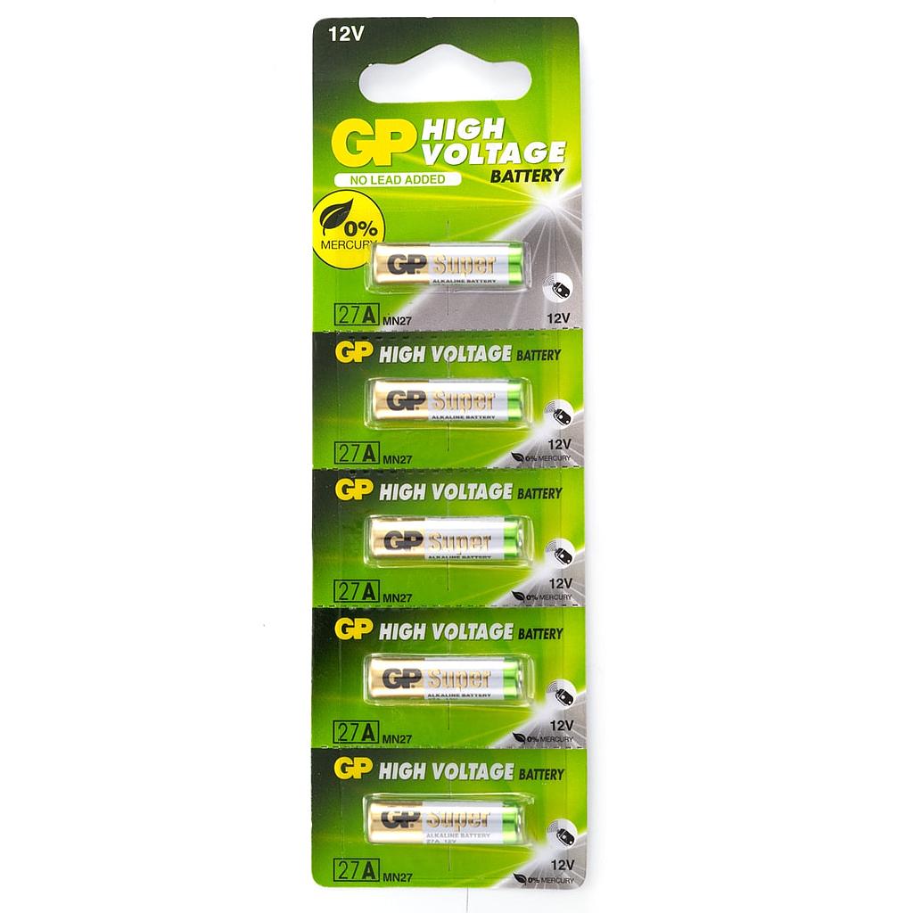 GP 12v battery 27A - 1 pcs