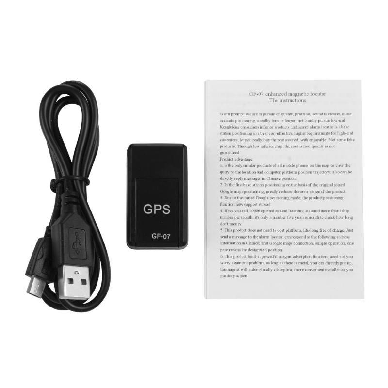 GF07 Mini GPS Track Magnetic GPRS Tracker Motorcycle Car Child Bike Locator anti-Lost voice control