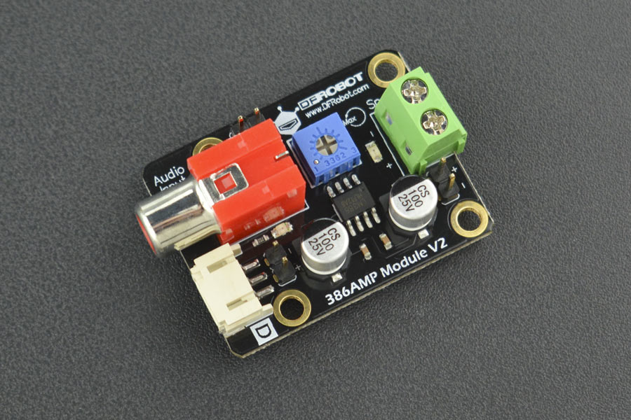 Gravity: 386AMP Audio Amplifier Module (Arduino Compatible)