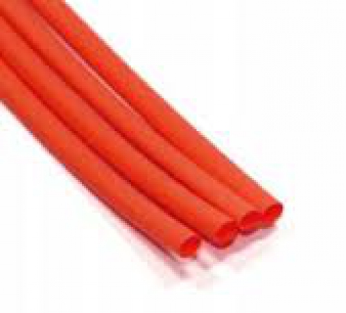 Heat Shrink Tubing 4.0mm Red 1 Meter 