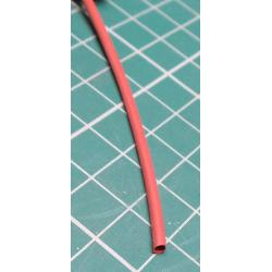 Heat Shrink Tubing 5.0mm Red 1 Meter