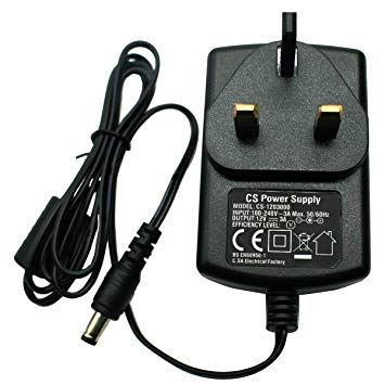 High Quality Full Amperes  12V 3A UK Plug 