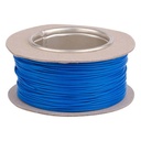 Hookup Solid Core Wire 1/0.6m TC + PVC OD 1.25MM BLUE Roll of 100 M