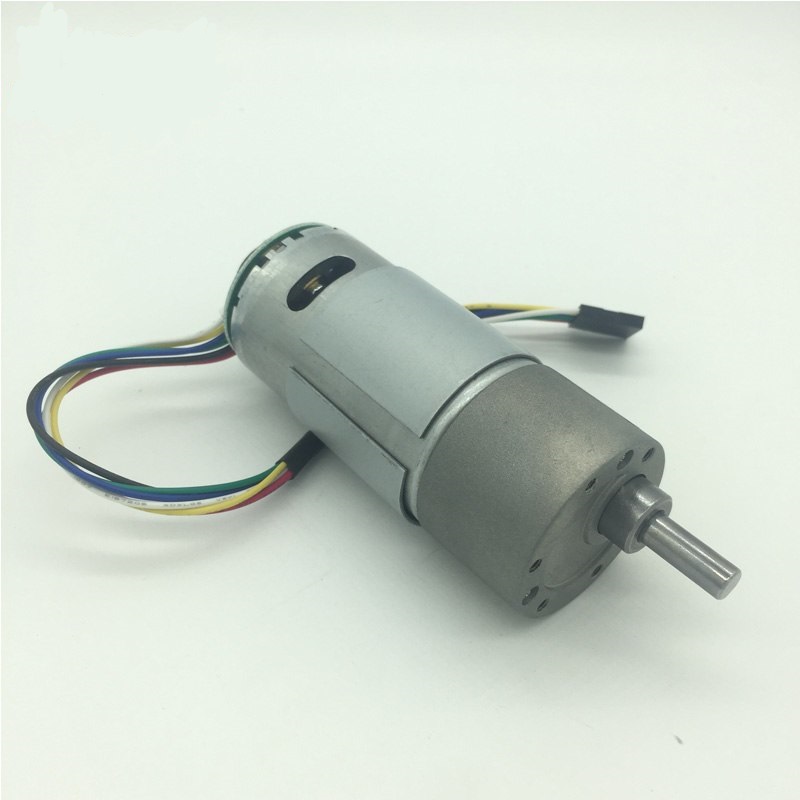 JGB37-545 Gear Motor Reversible Electric Motors D Shaft For Diy Experiment Bringsmart 24V  960RPM