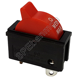 kcd1-122-2 3Pins 10A switch 125V Wouj Rocker