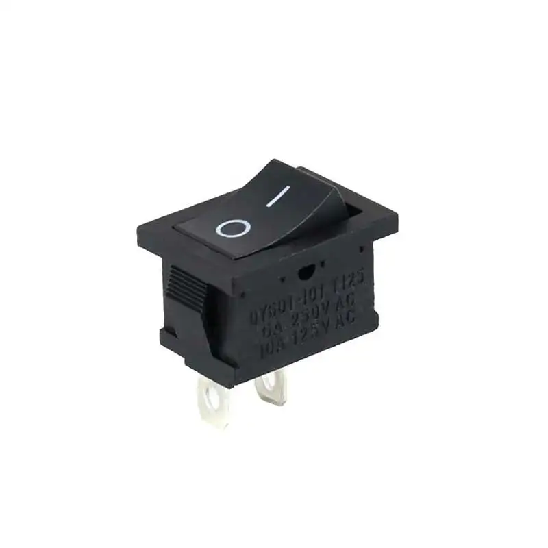 KCD11 AC 250V 3A 2 Pin ON/OFF I/O SPST Snap in Mini Rocker Switch