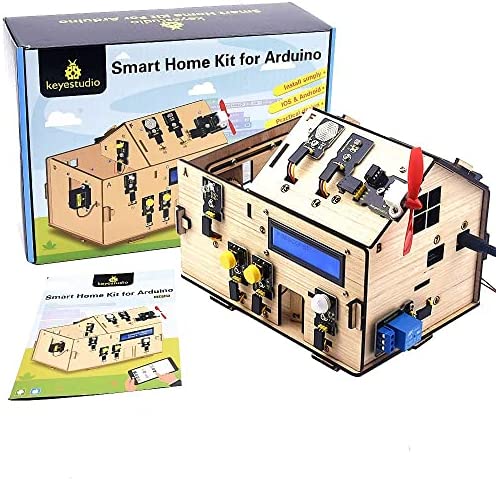 Keyestudio Smart Home Kit with PLUS Board for Arduino DIY STEM