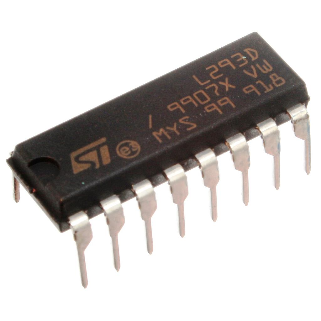 L293D Dual H-Bridge Motor Driver IC DIP-16