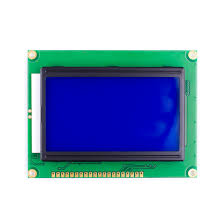 128 * 64 DOTS LCD Module 5V Blue Screen 12864 LCD with Backlight ST7920 Parallel Port