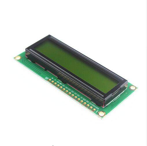 LCD1602 Yellow Green Backlight