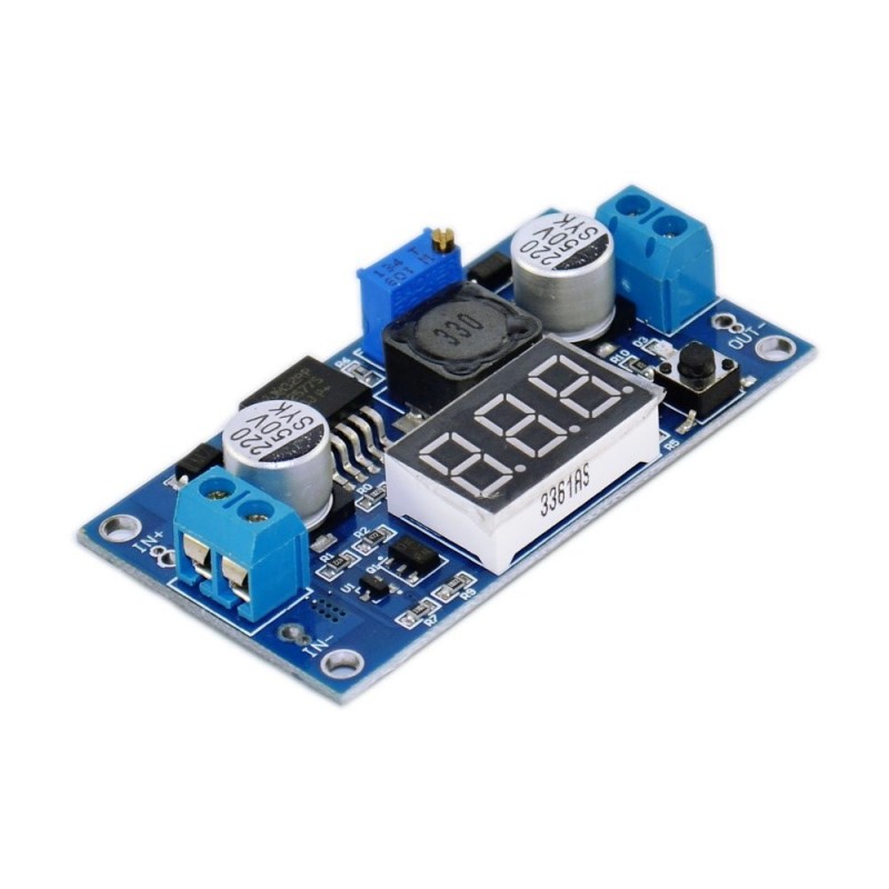 LM2577 DC-DC Digital Voltmeter Booster Module