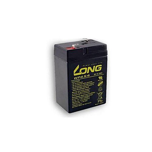 LONG Lead Acid rechargeable battery 6V 4.5Ah