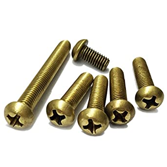 M3*10mm Brass Cross Pan Head Screw