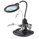 Soldering Helping Hand with LED Magnifier GLASS TE-802