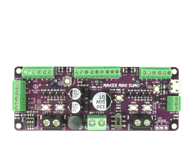 Maker Mini Sumo Controller : Simplifying Sumo Robot for Beginner  