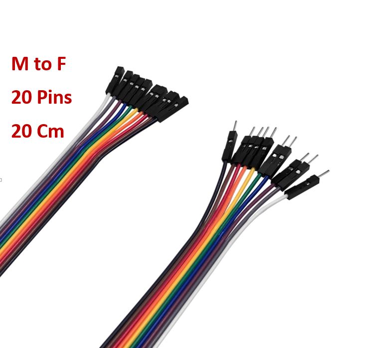 Male to Male Dupont Line 20 Pin 20cm