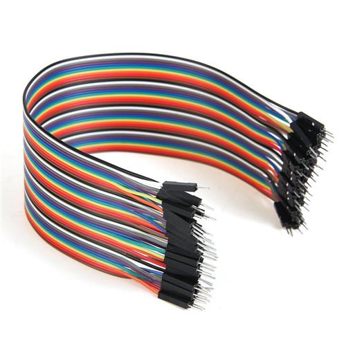 Male to Male Jumper Dupont Wires 40 Pcs / wires 20cm length 
