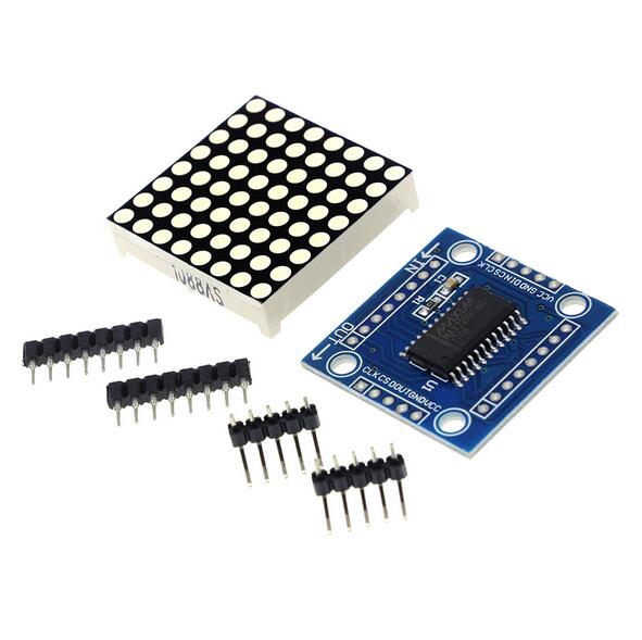 MAX7219 dot matrix module microcontroller module DIY KIT