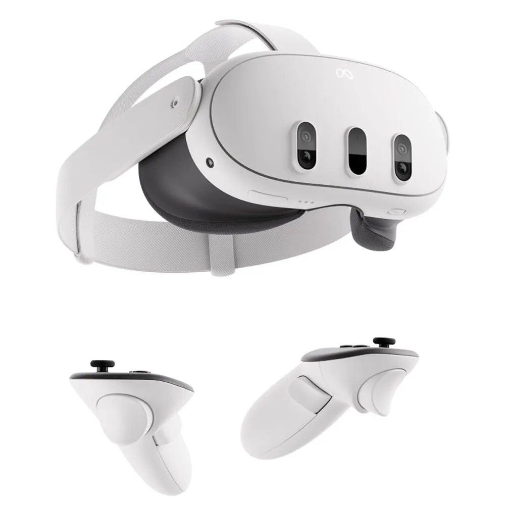 Meta Quest 3 Breakthrough Mixed Reality Advanced VR Headset - White - 512 GB
