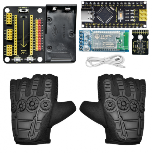 Motion Sensing Glove Gesture Control Smart Car for Arduino Jump to navigationJump to search
