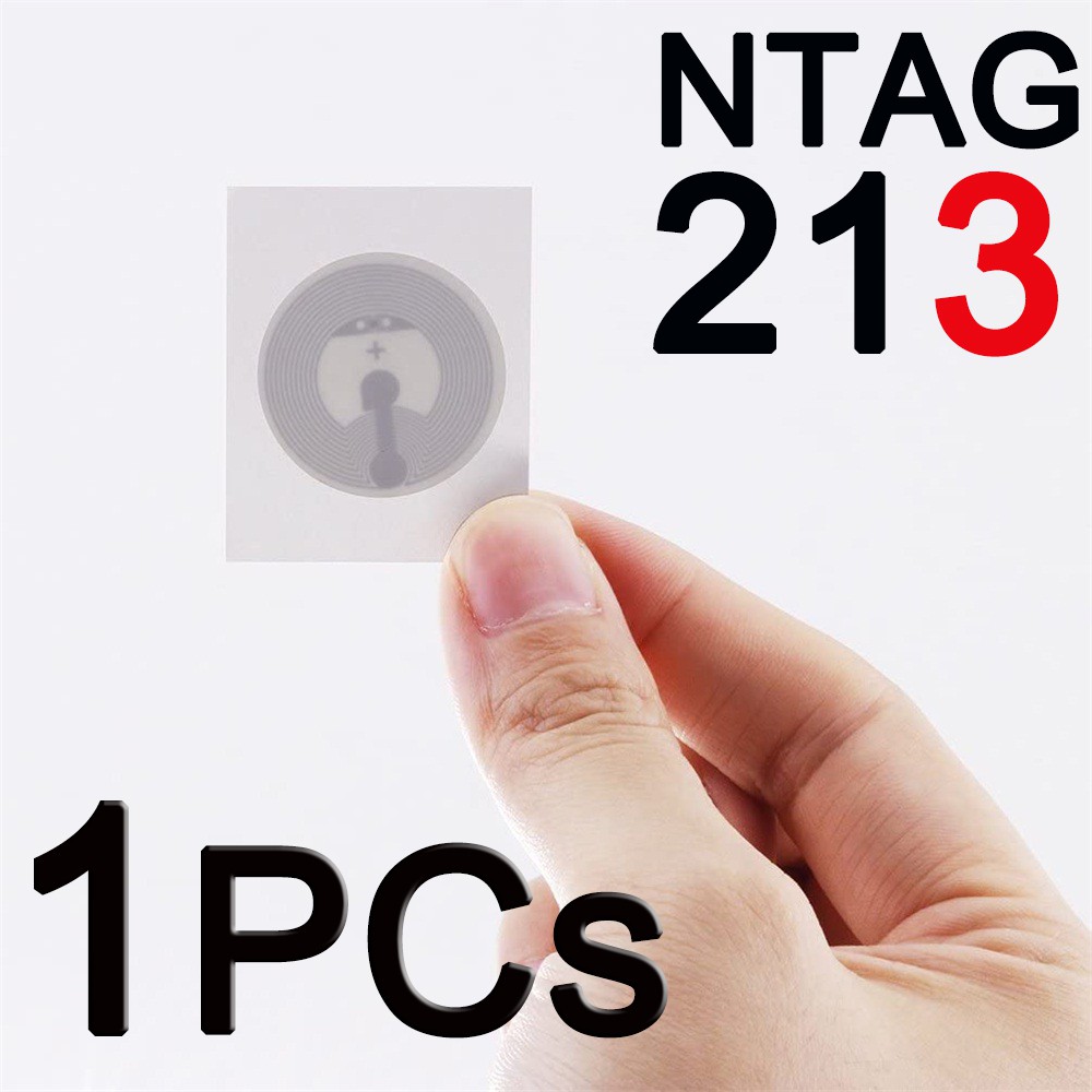 NFC Tag Ntag213 Usable Capacity:144 Bytes Protocol:ISO 14443A Working Frequency:13.56MHz