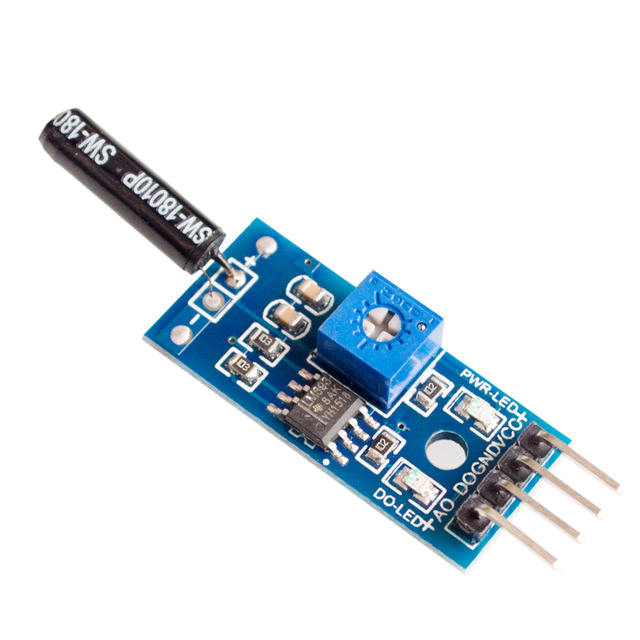 Normally open vibration sensor module