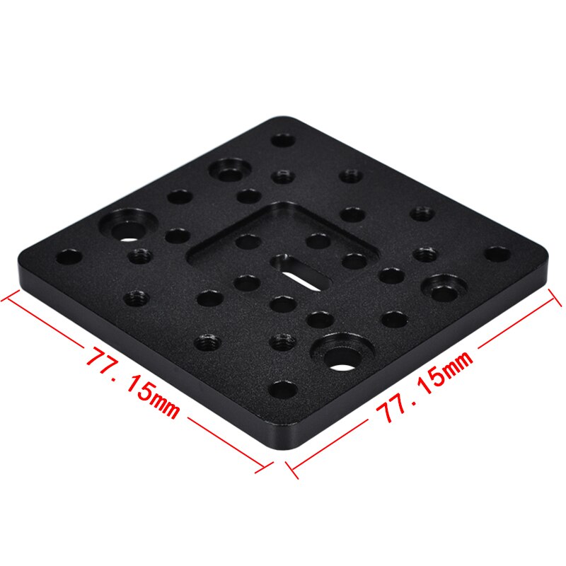 Openbuilds Black Metal Stand Bracket C-Beam Gantry Plate