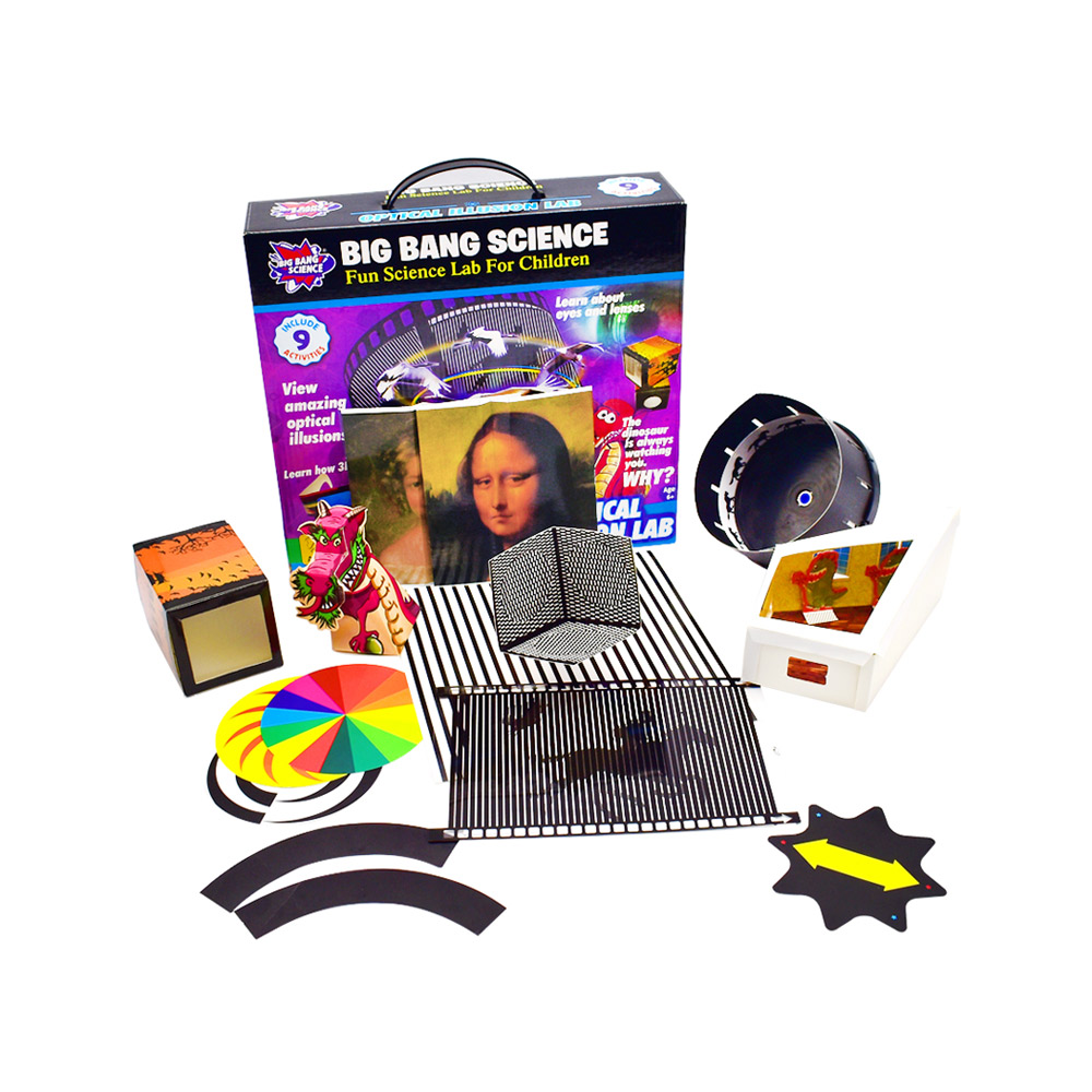 Optical Illusion Lab Experiment kit 