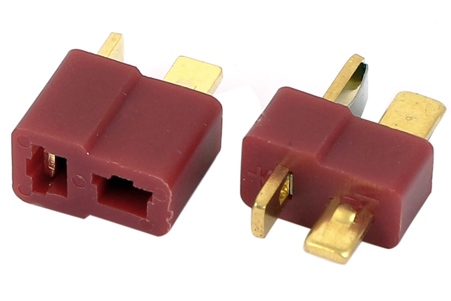 Ordinary 1 Pair Male+Female T Plug