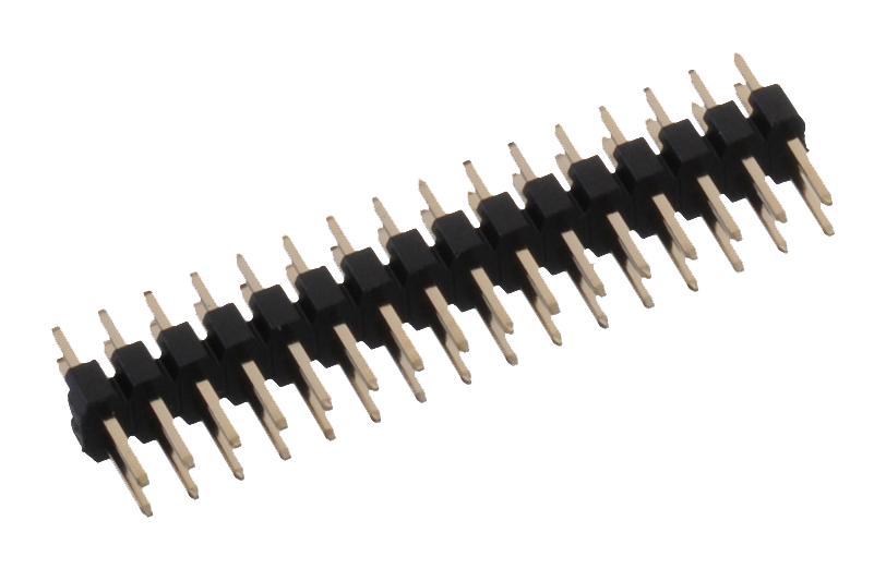 Pin Header, Board-to-Board, 2 mm, 2 Rows, 6 Contacts, Through Hole Straight, WR-PHD