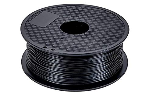 PLA 1.75mm Black 1KG/Roll Filament