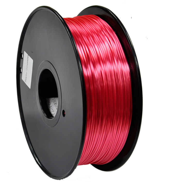 PLA 1.75MM Silk Red 0.25kg Filament