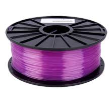 PLA 1.75mm Transparent Violet 1KG/Roll Filament