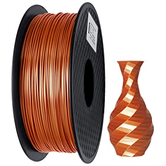 PLA+SILK 1.75MM Silk Copper Filament