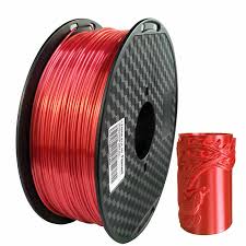 PLA+SILK 1.75MM Silk Red Filament