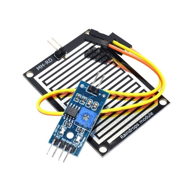 Raindrops Detection Sensor Module for Arduino