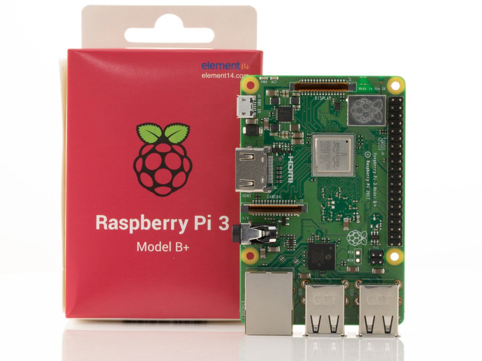 Raspberry Pi 3 Model B+ 1GB RAM Quad Core Element 14 Version