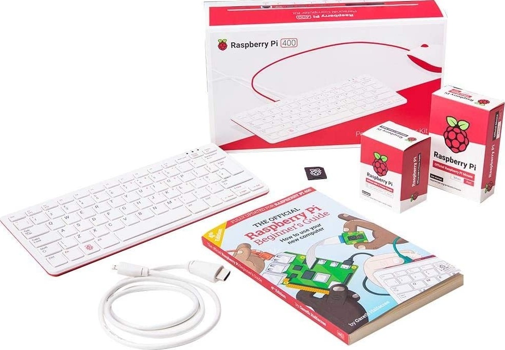 Raspberry Pi 400 Desktop Computer Kit (UK)