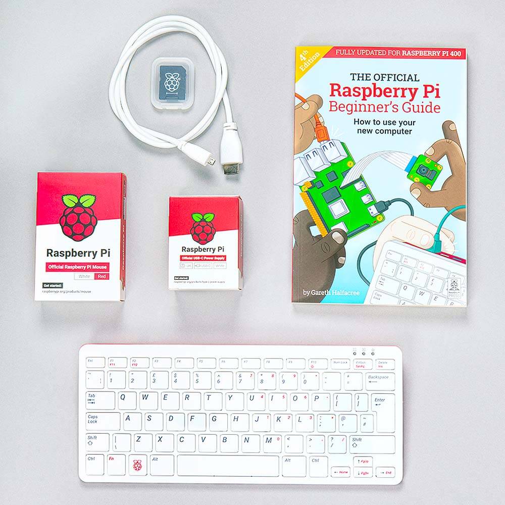 Raspberry Pi 400 Personal Computer Kit - United Kingdom 