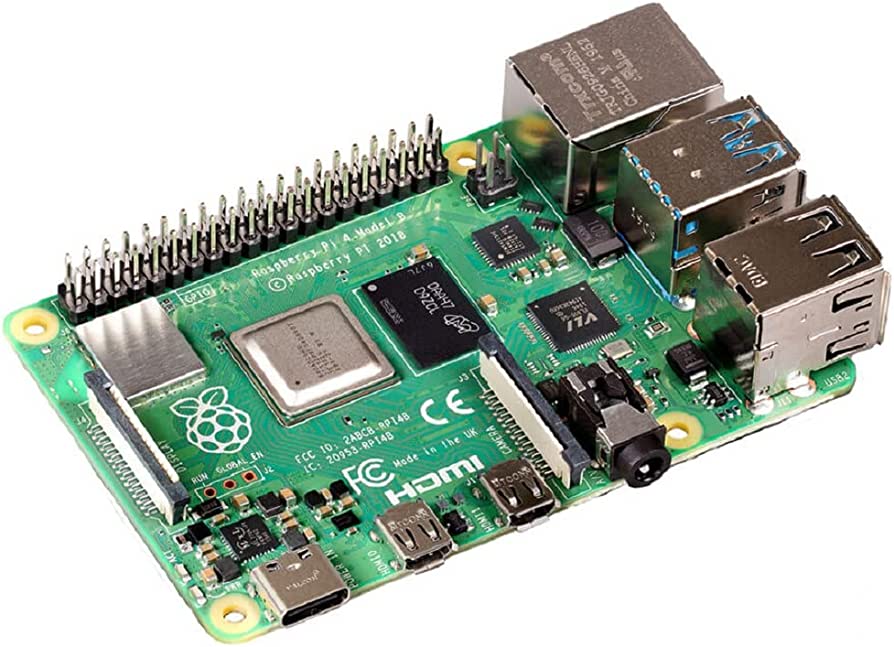 Raspberry pi 4 1GB RAM 4K display ports 64bit USB3.0 Bluetooth 5.0
