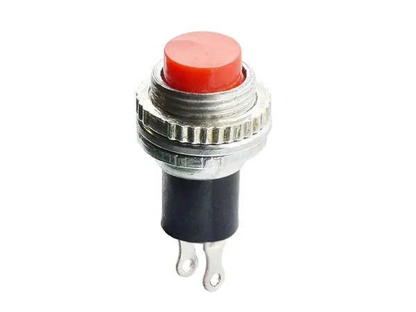 Red DS-314 10MM Momentary  Self- Reset