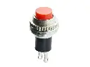 Red DS-314 10MM Momentary  Self- Reset