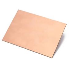 Single Side 10*15cm thickness 1.5mm FR4 Glass fiber Blank Copper Clad Printed Circuit Board Universal Prototype PCB