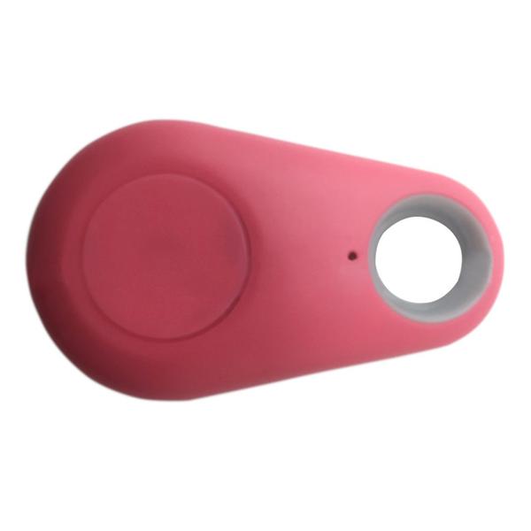 Smart Mini GPS Tracker Anti- Lost Waterproof Bluetooth Tracer For Pet Kids ，Red （with CR2032 Battery）